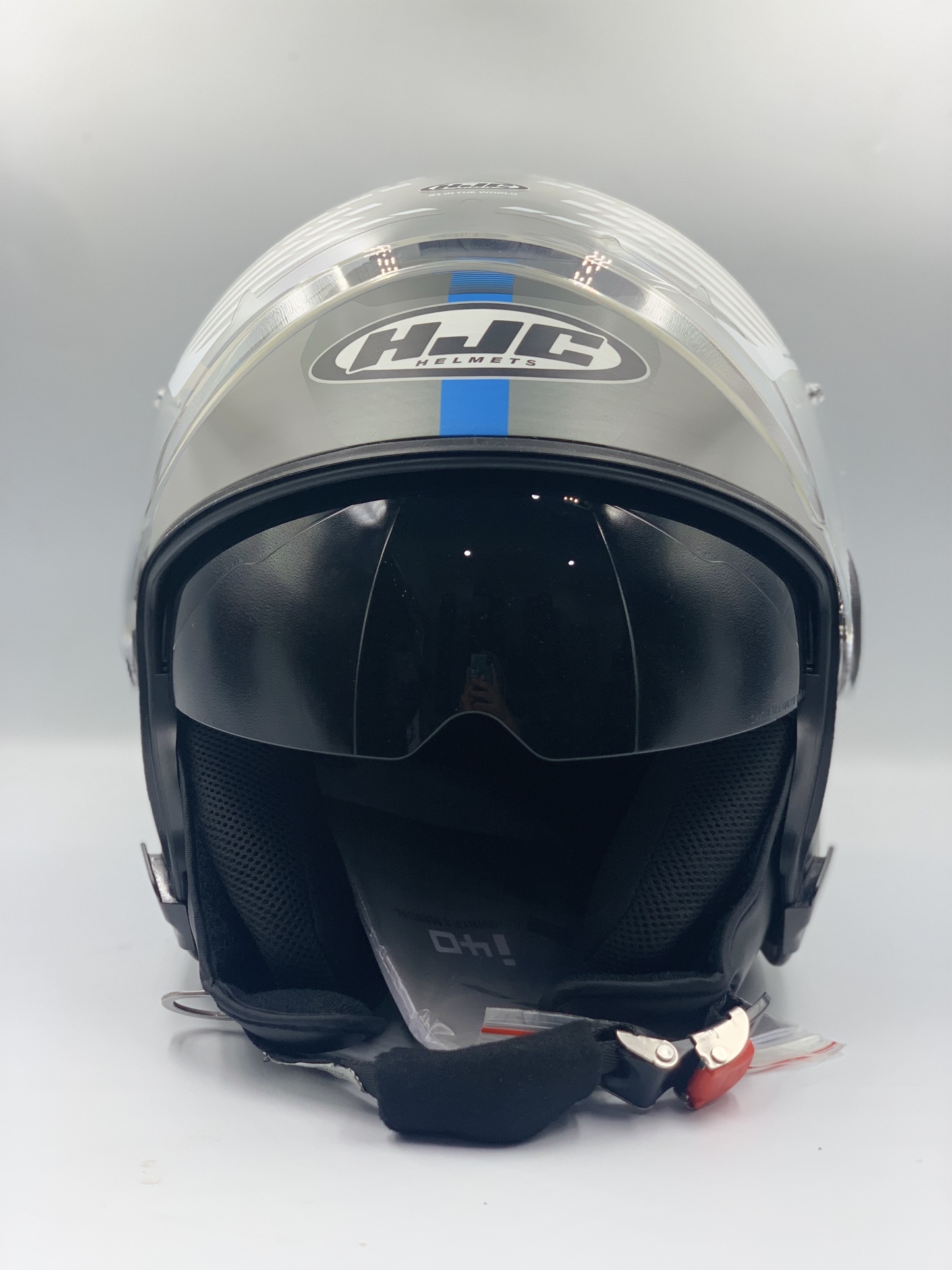 HJC Helmet I40 Remi MC2SF Open Face - Double Visor (ECE 22.06)